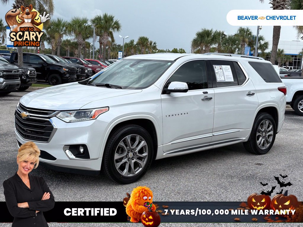 Used 2019 Chevrolet Traverse Premier w/ LPO, 'HIT The Road' Package AWD/4WD image 1