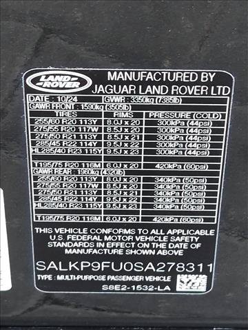 Used 2025 Land Rover Range Rover SE AWD/4WD image 26