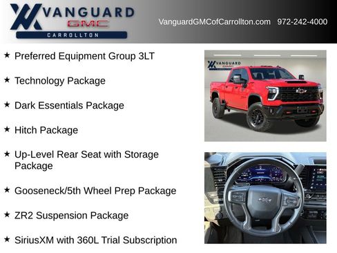 Used 2026 Chevrolet Silverado 2500 ZR2 w/ LPO, Dark Essentials Package image 6