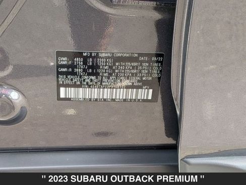 Used 2023 Subaru Outback Premium image 41