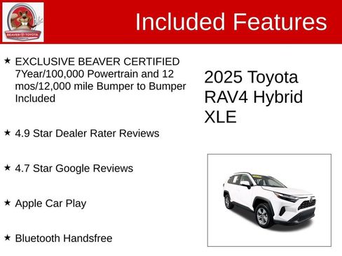 Used 2025 Toyota RAV4 XLE AWD/4WD image 4