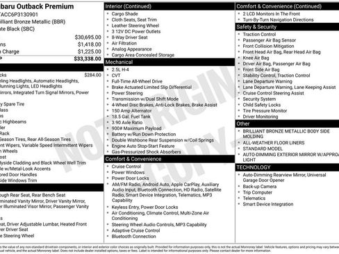 Used 2023 Subaru Outback Premium image 25
