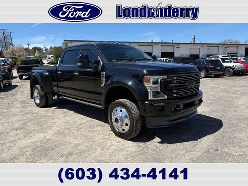 Used 2022 Ford F450 Limited w/ Snow Plow Prep Package AWD/4WD image 1