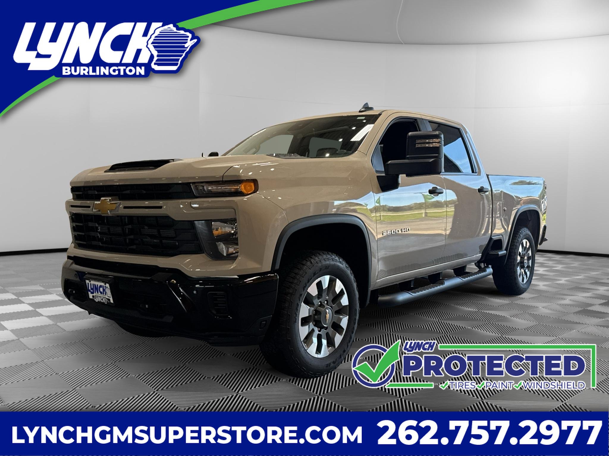 New 2026 Chevrolet Silverado 2500 Custom w/ Custom Value Package AWD/4WD image 1