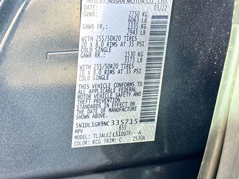 Used 2022 INFINITI QX60 Sensory w/ Vision Package image 36