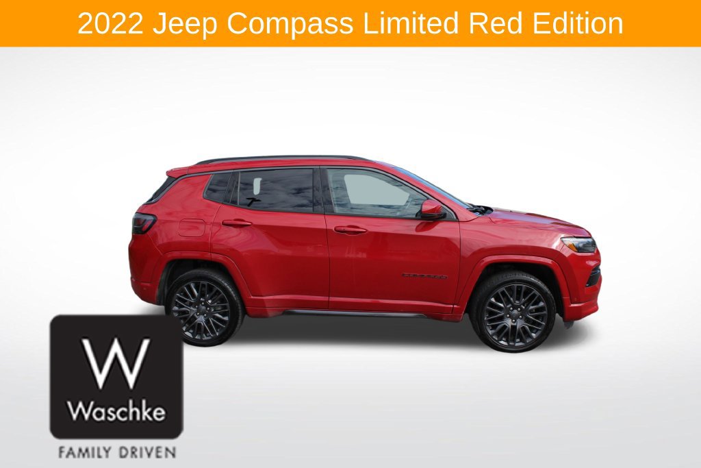 Used 2022 Jeep Compass Limited w/ (RED) Package AWD/4WD image 8