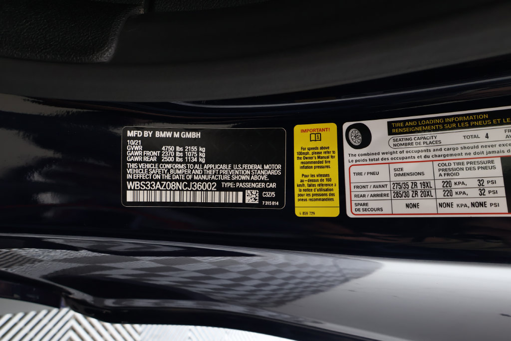 Used 2022 BMW M4 Competition RWD image 48