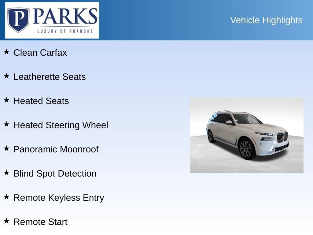 Used 2023 BMW X7 xDrive40i AWD/4WD image 4