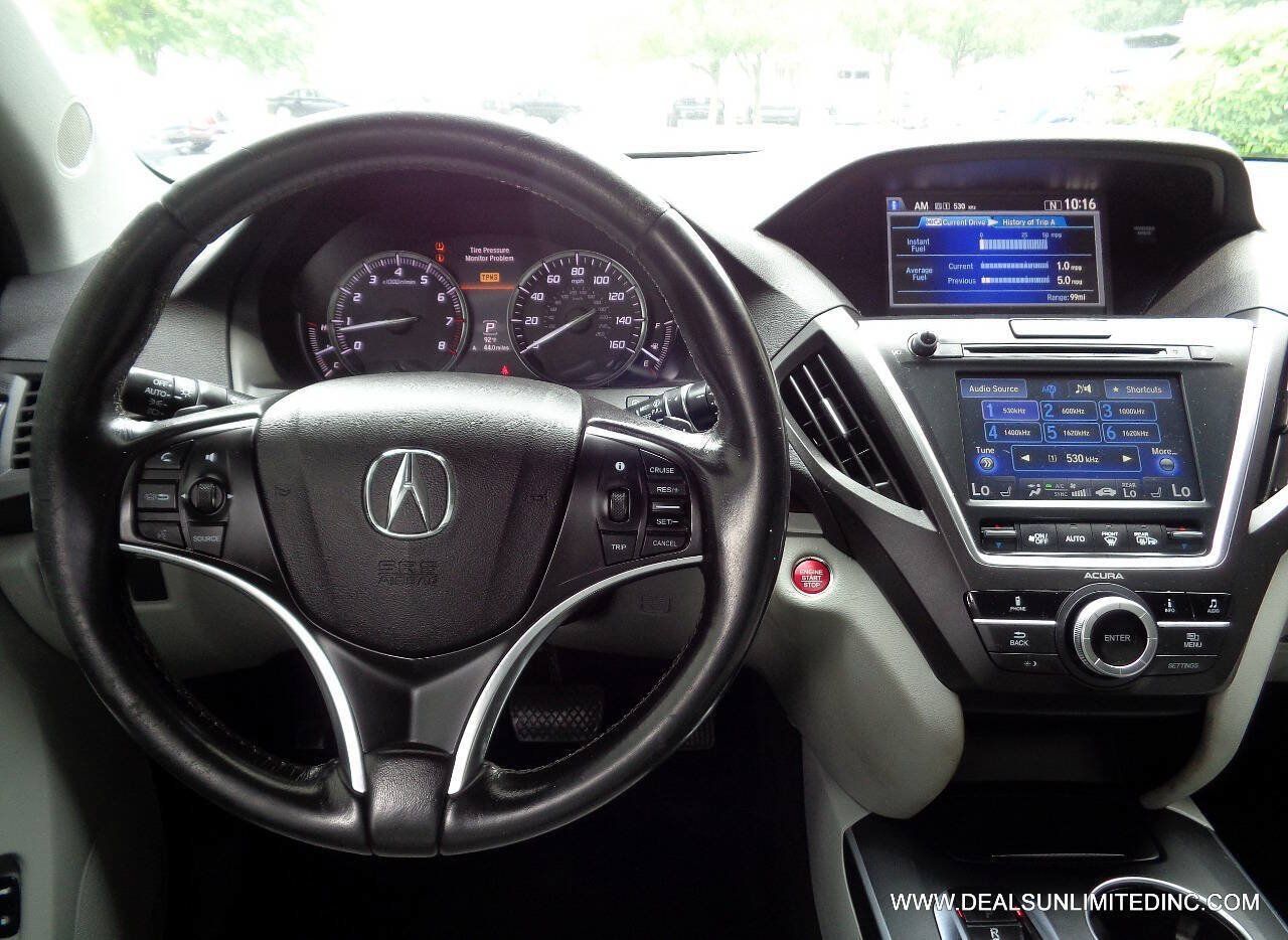 Used 2016 Acura MDX SH-AWD image 9