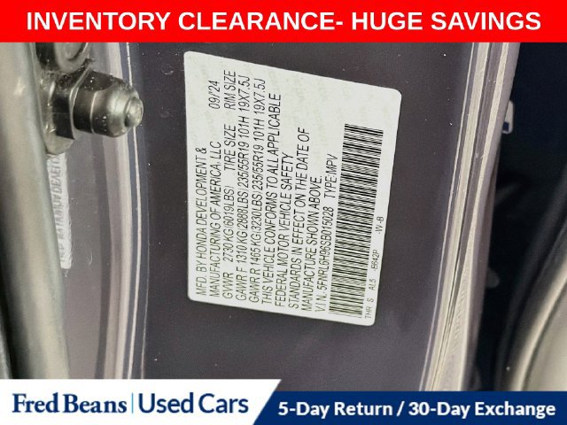 Used 2025 Honda Odyssey Elite image 39