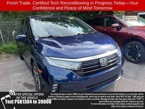 Used 2021 Honda Odyssey EX-L image 1