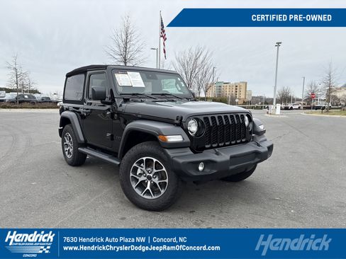 Certified 2024 Jeep Wrangler Sport S image 1