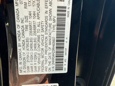 Used 2024 Honda CR-V LX image 23