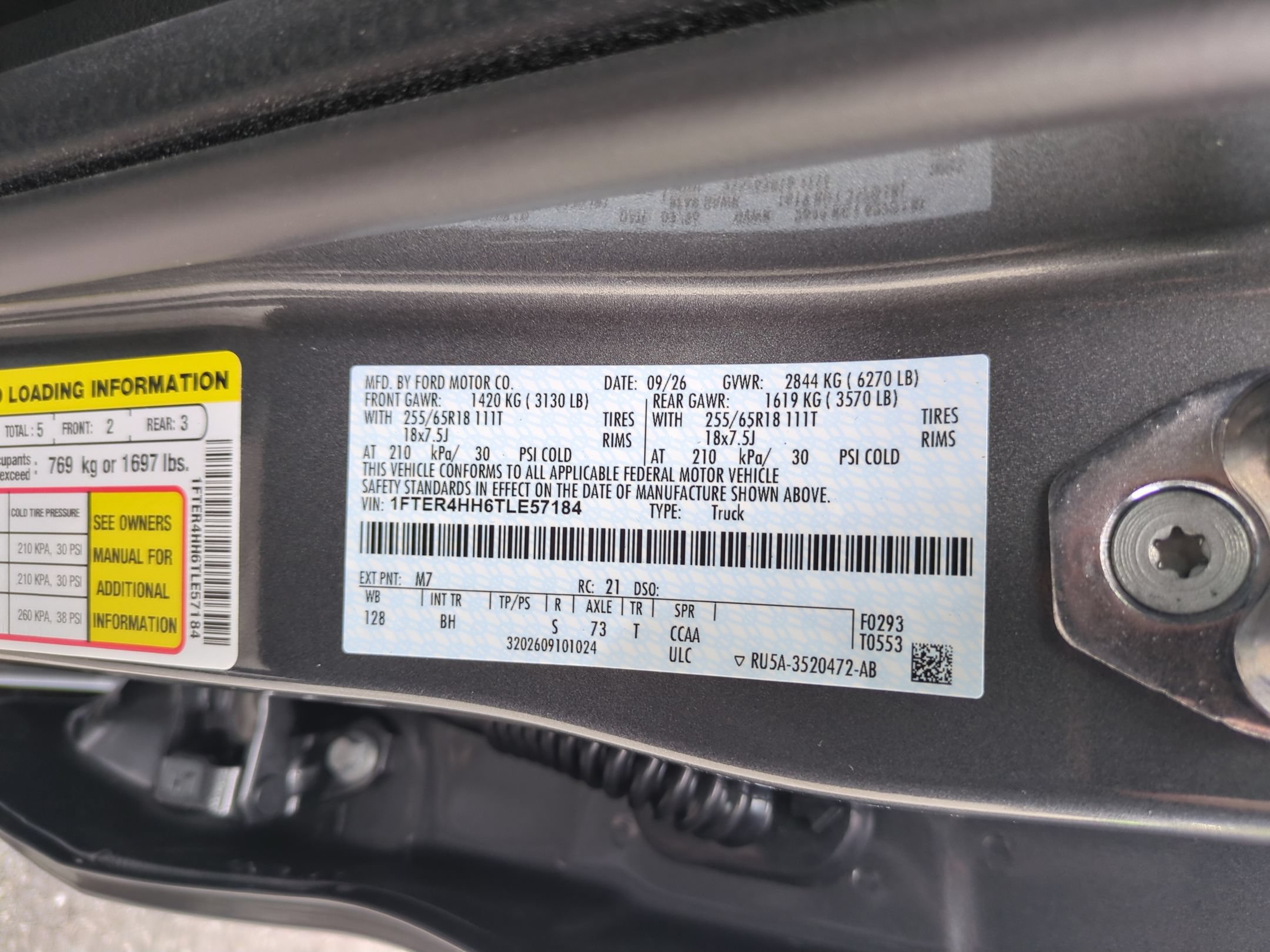 New 2026 Ford Ranger XLT w/ Equipment Group 301A High AWD/4WD image 35