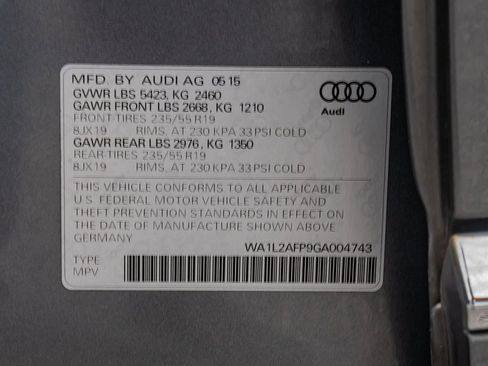 Used 2016 Audi Q5 2.0T Premium Plus w/ Technology Package AWD/4WD image 33