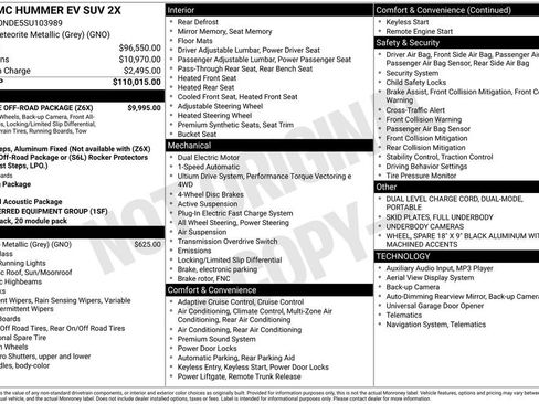New 2025 GMC Hummer EV 2X w/ Extreme Off-Road Package image 2