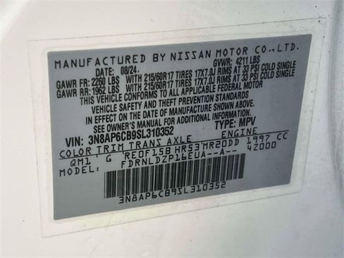 Used 2025 Nissan Kicks SV w/ Interior Electronics Package image 20