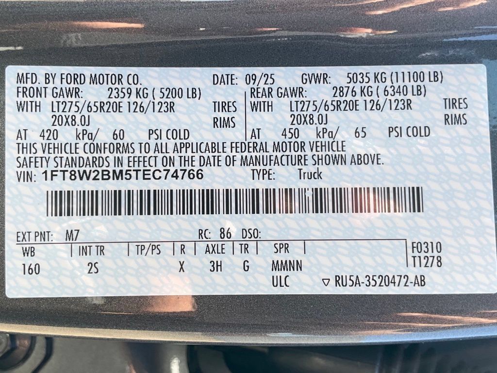 New 2026 Ford F250 XLT w/ XLT Premium Package AWD/4WD image 59