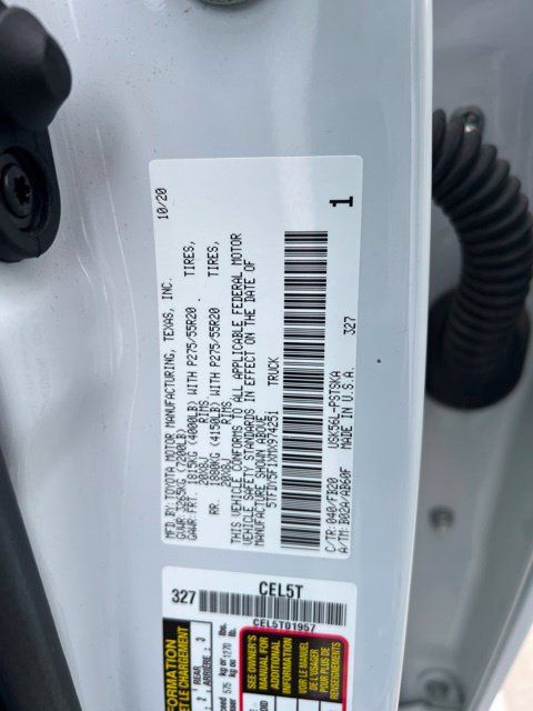 Used 2021 Toyota Tundra SR5 w/ TRD Sport Package AWD/4WD image 13