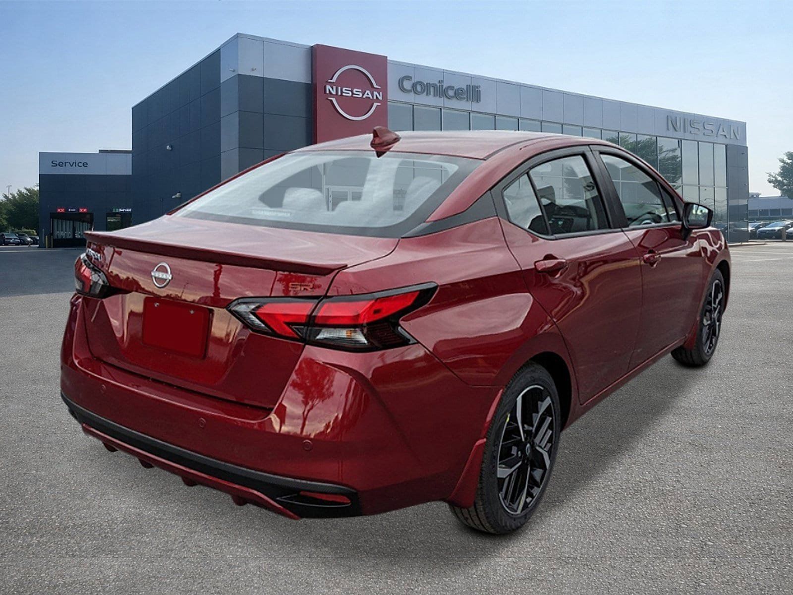 New 2025 Nissan Versa SR w/ Trunk Package FWD image 5