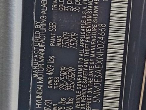 Certified 2022 Hyundai Tucson Limited FWD image 21