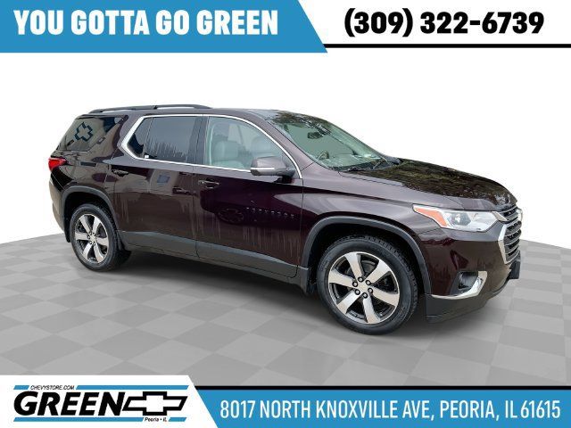 Used 2021 Chevrolet Traverse LT w/ LT Premium Package AWD/4WD image 1