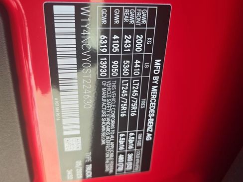 New 2025 Mercedes-Benz Sprinter 2500 image 28