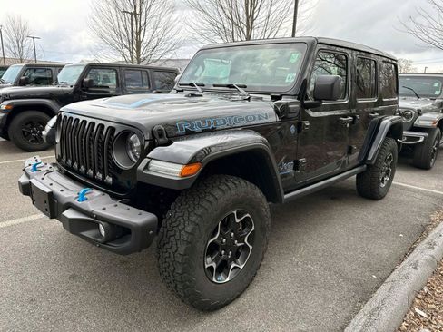 Used 2023 Jeep Wrangler Unlimited Rubicon 4xe w/ Steel Bumper Group AWD/4WD image 25