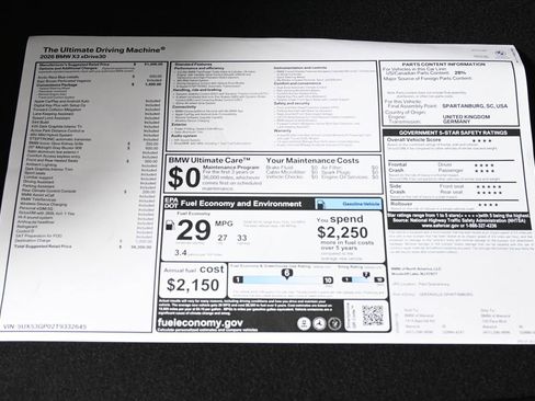 New 2026 BMW X3 xDrive30 w/ Convenience Package image 38