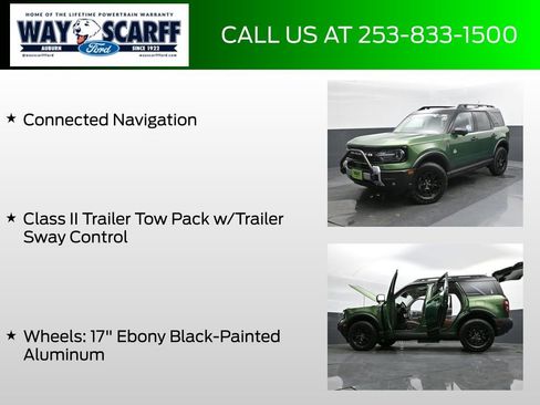 New 2025 Ford Bronco Sport Outer Banks w/ Sasquatch Outer Banks Package image 31