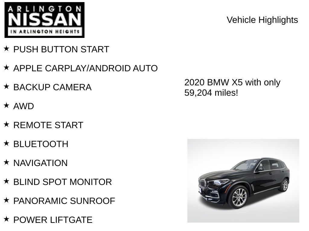 Used 2020 BMW X5 xDrive40i w/ Convenience Package AWD/4WD image 8