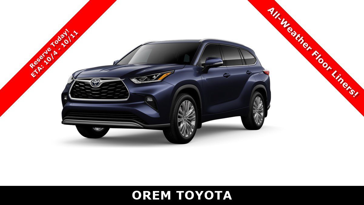 New 2026 Toyota Highlander Platinum AWD/4WD image 1