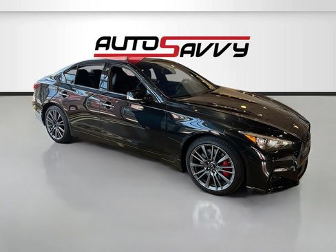 Used 2024 INFINITI Q50 Red Sport 400 w/ Black Opal Edition AWD/4WD image 8