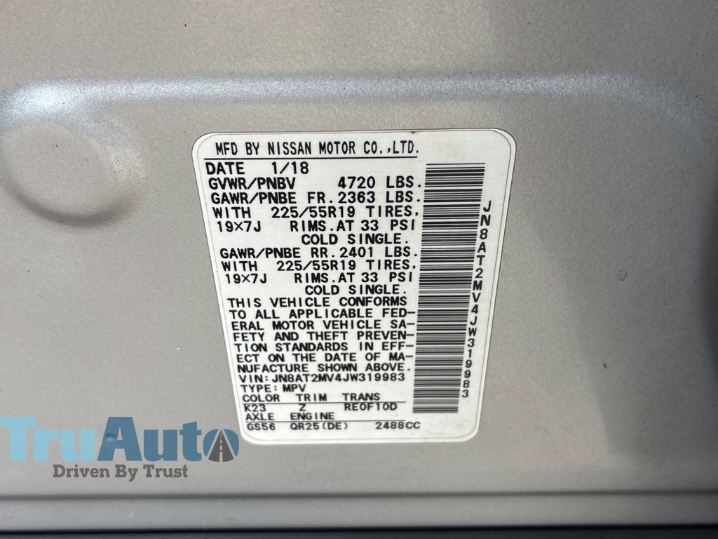 Used 2018 Nissan Rogue SL w/ Premium Package AWD/4WD image 25