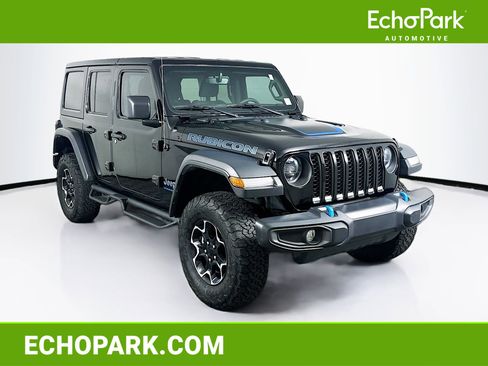 Used 2023 Jeep Wrangler Unlimited Rubicon 4xe image 1