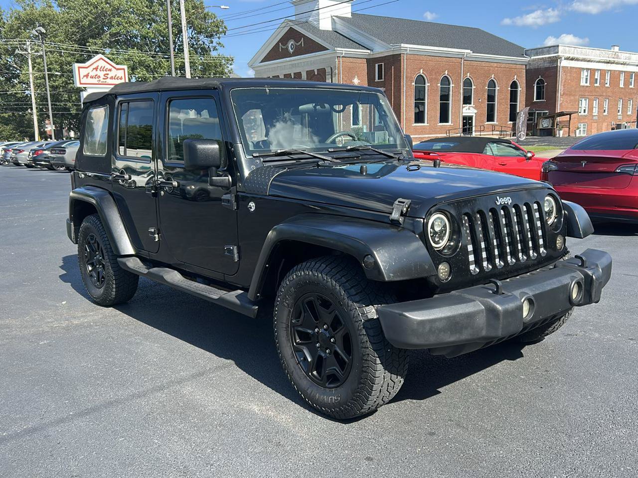 Used 2008 Jeep Wrangler Unlimited Sahara w/ Trailer Tow Group RWD image 3