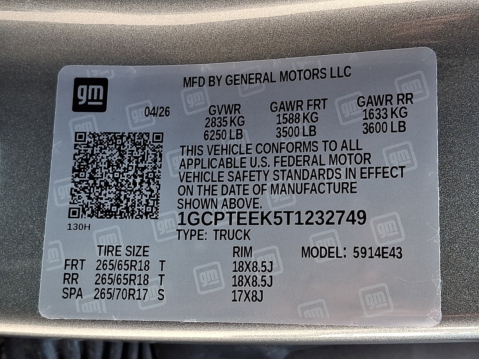 Certified 2026 Chevrolet Colorado Trail Boss AWD/4WD image 27