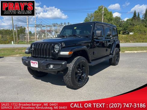 Used 2021 Jeep Wrangler Unlimited Sahara image 1
