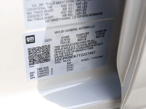 Used 2026 Chevrolet Silverado 1500 Custom w/ Turbomax Blackout Package image 16