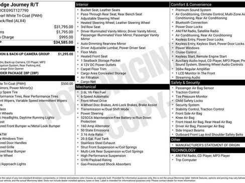 Used 2016 Dodge Journey R/T image 4