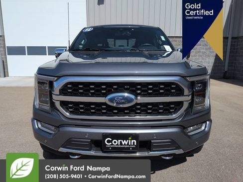 Certified 2022 Ford F150 Platinum w/ FX4 Off-Road Package AWD/4WD image 10