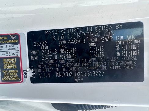 Certified 2022 Kia Niro EX FWD image 33