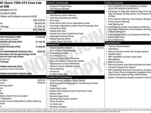 Used 2024 GMC Sierra 1500 AT4 w/ Technology Package AWD/4WD image 33