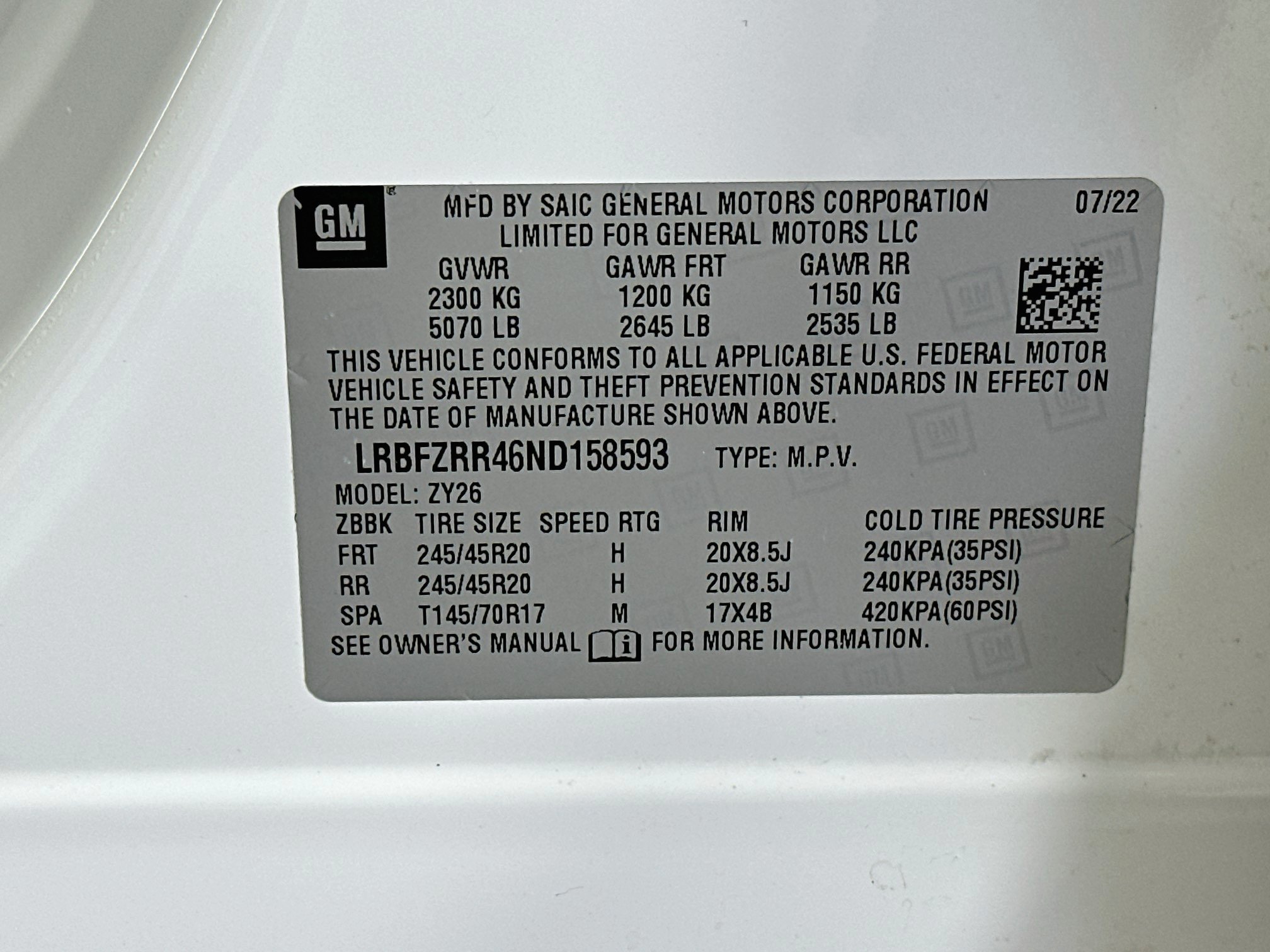 Used 2022 Buick Envision Avenir w/ Technology Package II FWD image 33