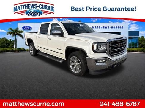 Used 2018 GMC Sierra 1500 SLT w/ SLT Premium Package RWD image 1