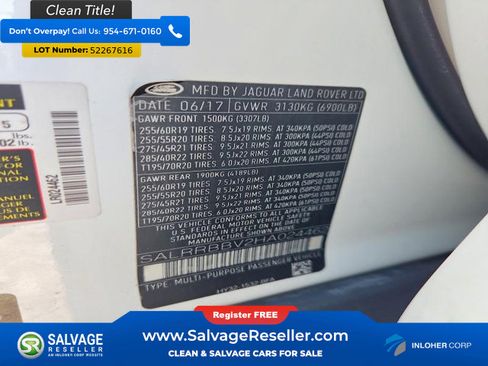 Used 2017 Land Rover Discovery HSE AWD/4WD image 16