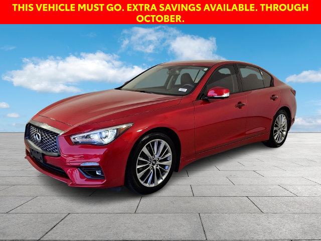 Used 2022 INFINITI Q50 Luxe w/ Cargo Package AWD/4WD image 4
