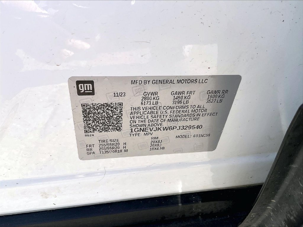 Used 2023 Chevrolet Traverse RS w/ LPO, Floor Liner Package AWD/4WD image 33