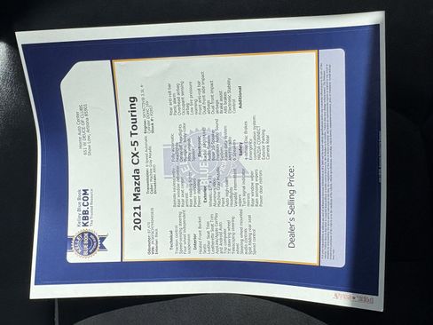 Used 2021 MAZDA CX-5 Touring image 27