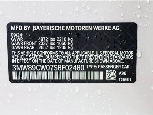 Certified 2025 BMW 330i xDrive Sedan w/ M Sport Package image 28